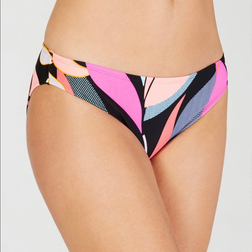 HULA HONEY Women's Hipster Bikini Bottom Small